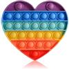 RANZAH Giocattolo Ranzah Fidget |Giocattolo antistress Push Pop| Giocattolo a fungo sensoriale a bolle per bambini e adulti| Giocattoli di (Cuore)