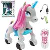Lexibook Power Unicorn®- Il Mio Primo Unicorno Intelligente da addestrare, programmabile con Telecomando, UNI01LXB