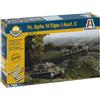 Italeri 7505 - Pz.Kpfw.Vi Tiger I - Fast Assembly (2 Pcs) Model Kit Scala 1:72