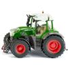 Siku 3293, Fendt 728 Vario, Trattore Giocattolo, 1:32, Metallo/Plastica, Verde, Cabina Rimovibile, Ruote in Gomma