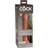 Pipedream KING COCK ELITE - REALISTIC SILICONE DILDO 17.8 CM CARAMEL