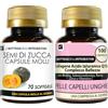 LABOTTEGADEGLIINTEGRATORI Semi di Zucca 70 Softgels e Collagene Acido Ialuronico Coenzima Q10 Complesso Bellezza con Biotina Zinco Selenio Metionina Rame Vitamina C 100 Compresse | Bellezza Pelle Unghie Capelli Antiossidante