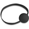 Creative Conceptions CCQGBALL 'Quickie Gag' Sfera in silicone grande Nero