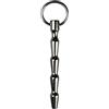 Sinner Gear -Suono uretrale a coste, Hollow Metal Dilator - (Ø Lunghezza 14 CM e Insert 10 CM) Giocattoli sessuali per giochi per adulti estremi