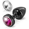 You2Toys ANNI Magnet T2 crystal/pink - Plug anale con 2 gioielli Swarovski intercambiabili