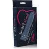 GLAMY SUPER VIBRADOR NEGRO CON DIAMANTES.