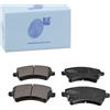 BLUE PRINT Kit pastiglie freni Anteriore con segnalatore acustico usura ADT342133 Compatibilità con TOYOTA COROLLA ZZE12, NDE12, ZDE12 COROLLA Liftback E11 COROLLA Tre volumi E12J, E12T