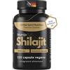 EXVital Mumijo Shilajit capsule, ad alto dosaggio 1000 mg per dose giornaliera, l'originale dell'Himalaya, 120 capsule, vegano e testato in laboratorio