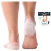 Tuli's Heavy Duty Gel Heel Cups - Talloniere in Gel per Assorbimento degli Urti - Fascite Plantare, Malattia di Sever e Sollievo dal Dolore al Tallone, 1 Paio, Grande