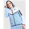 Nike Felpa con Cappuccio Full Zip Tech Fleece Junior - Blu, blu