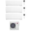 MITSUBISHI ELECTRIC CONDIZIONATORE MITSUBISHI MSZ-AY TRIAL SPLIT 7000+9000+15000 BTU INVERTER R32 MXZ-3F54VF A+++ WIFI