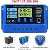 HXCONTROLLER 24 ore di trasporto 10A 20A 30A Regolatore di carica solare 12V 24V Pannello solare Regolatore fotovoltaico 50VDC per batteria al litio al piombo Lifepo4