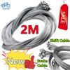 NONE 10/5/3/1PC 2M MTB Linea Freno Della Bicicletta Linea di Velocità della Bicicletta Gear Fisso Shifter Gear Cavo del Freno Set Nucleo Filo Interno MTB bici da strada
