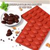 NONE Stampo per Madeleine in silicone, stampo per torta per biscotti a forma di conchiglia, stampo per forno Madeline, torte per muffin, pane, crostata - Accessorio per cottura senza BPA