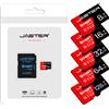 Scheda Di Memoria Intenso 8GB MicroSDHC Per Motorola Moto G52, Classe 10, Alta Velocità Con Adattatore SD