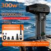 NONE Ventilatore ad alta velocità 999.000 RPM con display digitale, forte pressione del vento di 600g, aspirapolvere turbo per auto, neve e foglie