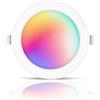 VoltShine Downlight LED Smart RGB WiFi, telecomando, dimmerabile, per illuminazione decorativa e ambientale in casa e ufficio.