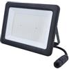 as - Schwabe Optiline 46663 - Faretto LED da 150 W, 18.000 lumen, 4000 K, luce bianca neutra, durata oltre 40.000 ore, angolo di illuminazione: 120° - 15 cm, cavo con adattatore di collegamento rapido