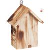 Relaxdays Casetta per Coccinelle, Legno d'Abete, da Appendere e Poggiare, Giardino e Balcone HLP 22x17x10 cm, Naturale