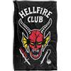 Stranger Things Hellfire Club Logo Coperta super morbida al tatto setoso - 91 x 147 cm
