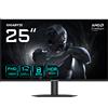 Gigabyte Monitor led 24.5'' Gigabyte G25F2A Gaming FHD 1920x1080p 1ms classe E Nero [G25F2A EK]