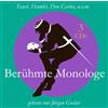 CD Monologhi Famosi Di Jürgen Goslar Con Faust, Don Carlos E Altri. 3CD