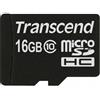 Transcend - Scheda di memoria flash - 16 GB - Classe 10 - microSDHC