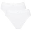sloggi Donna Double Comfort Tai 2P, Bianco, 38