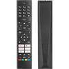 CTRLBETTER Telecomando RC45157 CT-8564 Compatibile con Daewoo/Hitachi/Toshiba/JVC TV 43DM54UA 43DM62UA 55DM55UQP 32DM54HA 50DH55UQ Sostituzione Controller con Netflix Youtube Google Play PrimeVideo Pulsanti