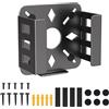 CNTSLNB Supporto per Mac mini M4, Mac mini M4/M4 Pro 2024, supporto VESA per Mac mini M4/M4 Pro 2024, design a dissipazione del calore, antigraffio, montaggio a parete (M4 nero)