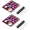 ARCELI BME280 - Modulo sensore barometrico digitale da 5 V, sensore di temperatura e umidità, modulo IIC I2C, pressione temperatura, umidità, scheda compatibile con Arduino Raspberry Pi(2 pezzi)