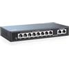 ZOSI 8 Porte PoE Switch Switch Gigabit con 1 Porta Uplink Gigabit, 96 W per 8 Porte PoE+, IEEE802.3af/at, Switch Ethernet non Gestito, Plug & Play, Alloggiamento in Metallo Robusto
