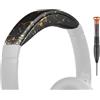 SOULWIT Ricambio Archetto per Bose QuietComfort 25(QC25) Cuffie, Sostituire il Pezzo Fascia Headband Band - Nero Oro