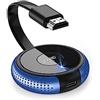 TIMBOOTECH Trasmettitore e ricevitore wireless HDMI, trasmissione radio 4K/5G (TX - Blu)