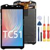 SiuVorZhi Display LCD compatibile con ZEBRA TC51/TC52/TC56 Display LCD Touch Screen Assembly parti di ricambio con strumenti.