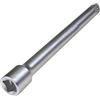 AERZETIX - Estensione prolunga di punta - 3/8''x150mm - per chiave a cricchetto bussola avvitata con 4 lati - in acciaio CR-V - C47121