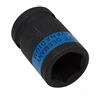 AERZETIX - Chiave a Bussola Esagonale 17mm Quadrato 1/2 Nero C2315