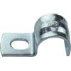 AERZETIX - Set di 25 fascette per cavi stringitubo a forma di U - per cavi Ø13mm - in acciaio zincato - staffa di fissaggio laterale - C49777