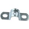 AERZETIX - C49767 - Set di 25 fascette per cavi stringitubo a forma di U - per cavi Ø13mm - 14x14x47mm - in acciaio zincato - gancio a muro per avvitare inchiodare fissaggio а due lati