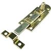 AERZETIX - C58768 - Chiavistello piatto con incontro 80x30mm - serratura per porta - chiavistello di sicurezza - meccanismo di protezione antifurto per finestra porta scatola - in acciaio zincato