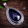 Pendente Fatto A Mano In Argento Sterling 925 Con Gemma Di Tanzanite BS-5