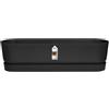 Elho Greenville Trough Long 70 - Fioriera per Esterno - Ø 69.0 x H 18.5 cm - Living Black