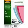 Fellowes 5376001 Copertine per Rilegatura in PVC Trasparente, Formato A4, 150 Micron, Confezione da 100 Pezzi