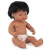 Miniland PACIFICA 31116 - BAMBINO HISPANIC BOY CON AIUTO 38 CM Beige