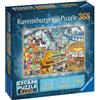 Ravensburger Spielverlag Puzzle di fuga per bambini - Il parco divertimenti