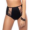 Gorsenia Slip Brasiliano A Vita Alta K498 Paradise, Nero,XXL