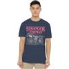 Stranger Things Poster Bike Scene T-Shirt Unisex, Navy, S