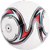 equlup Pallone da Calcio Misura 5, Pallone da Calcio Pallone da Calcio Universitario a Tenuta Stagna Idee Regalo Per Palloni da Calcio in PVC Resistente All'usura Per Ragazzi E Ragazze Adolescenti(Bianco)