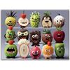 fishwisdom Puzzle da 500 pezzi per adulti e ragazzi e bambini Famiglia Happy GIF uova di Pasqua puzzle (frutta felice)