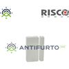 Risco Sensore bidirezionale Shock Slim Bianco, sensore inerziale con accellerometro, tamper aperetura e rimozio- Risco RWX78S08W00A